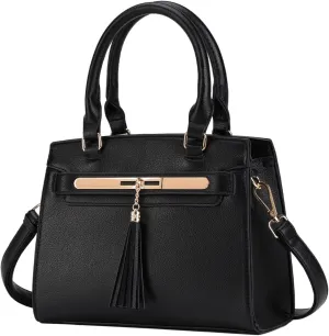 LJOSEIND Small Satchel Purses for Women - Fashionable Handbags, Top Handle Crossbody Bags with Adjustable Strap