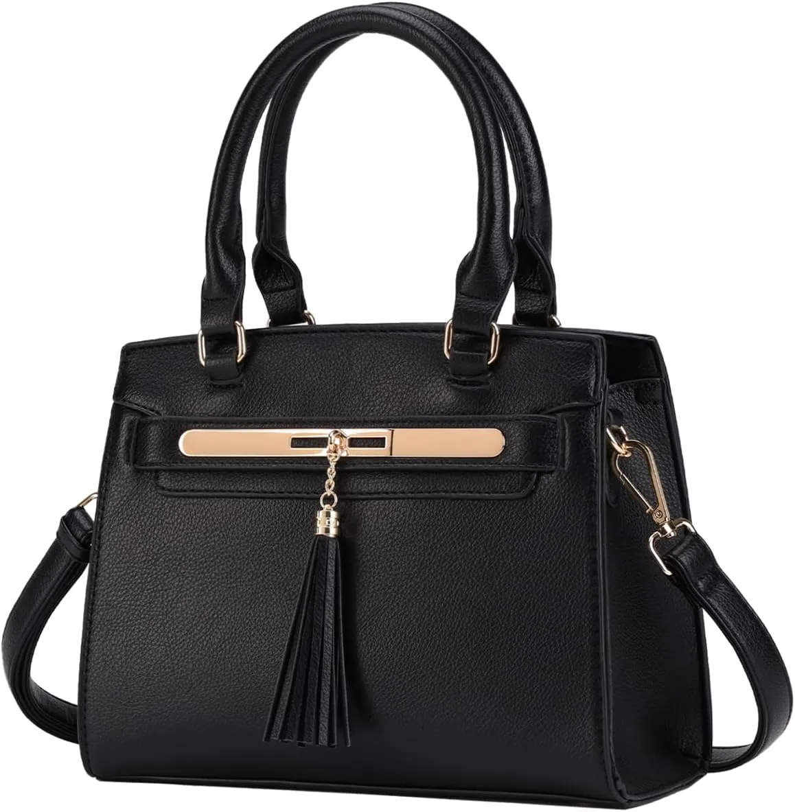 LJOSEIND Small Satchel Purses for Women - Fashionable Handbags, Top Handle Crossbody Bags with Adjustable Strap