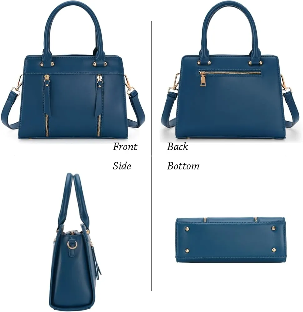 LJOSEIND Small Satchel Purses for Women - Fashionable Handbags, Top Handle Crossbody Bags with Adjustable Strap