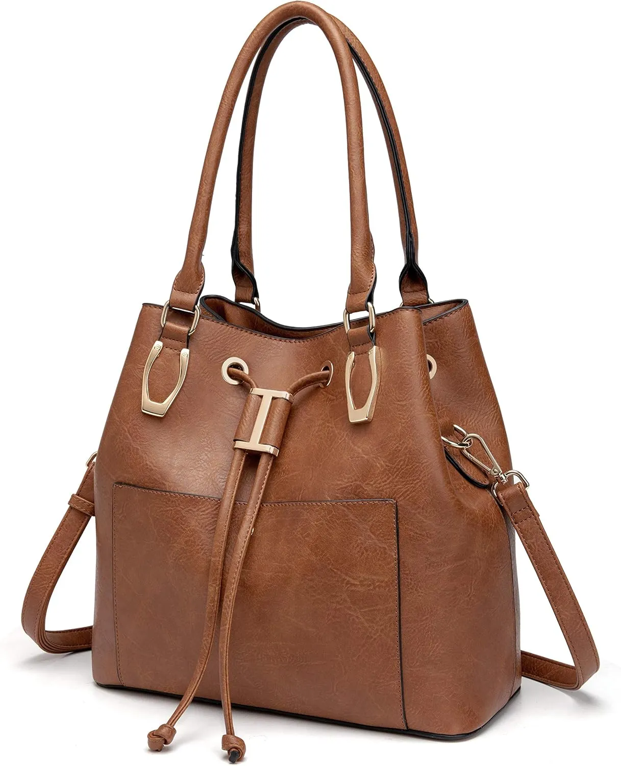 LJOSEIND Women’s Handbags Designer Hobo Bags Large Crossbody Bucket Bags Shoulder Satchel Purses
