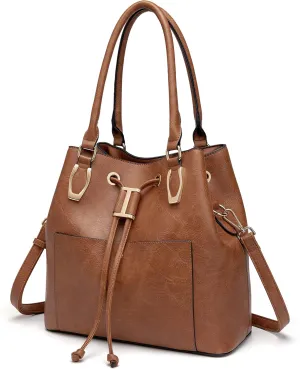 LJOSEIND Women’s Handbags Designer Hobo Bags Large Crossbody Bucket Bags Shoulder Satchel Purses
