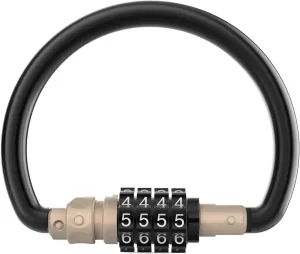 Locking Carabiner Heavy Duty, 4 inch 25KN D Ring, Large Climbing Carabiner Clip with Combination Lock, Gym Carbiner, Oval Caribiner, Triangle Carbineers for Hammock Hooks, Chain Link, Backpack Secure
