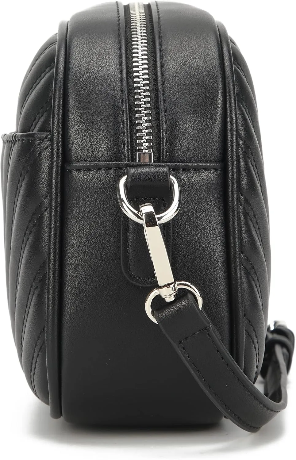 lola mae Quilted Crossbody Bag, Medium Lightweight Shoulder Purse Top Zipper Tassel Accent