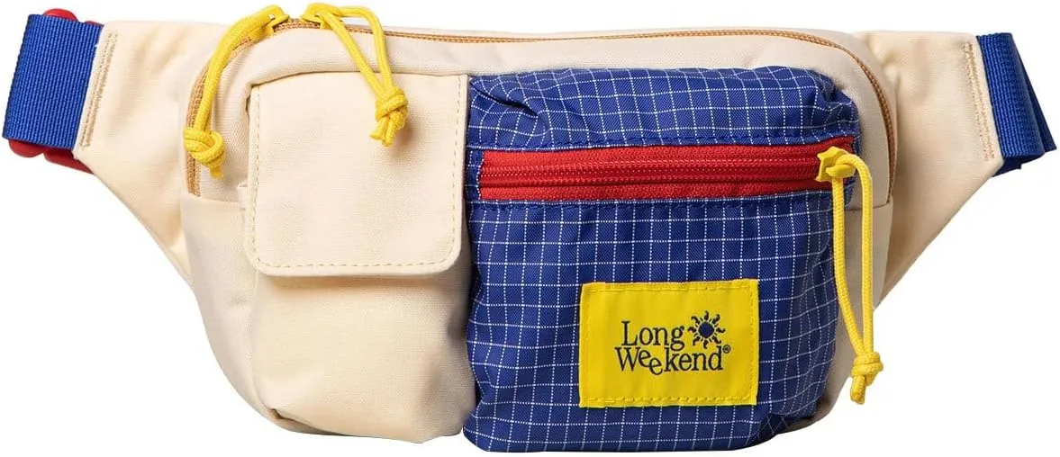 Long Weekend Monterey Sling – Compact Weatherproof Sling Bag for 35mm Cameras, Point & Shoots, and Everyday Essentials (Creme Multi)