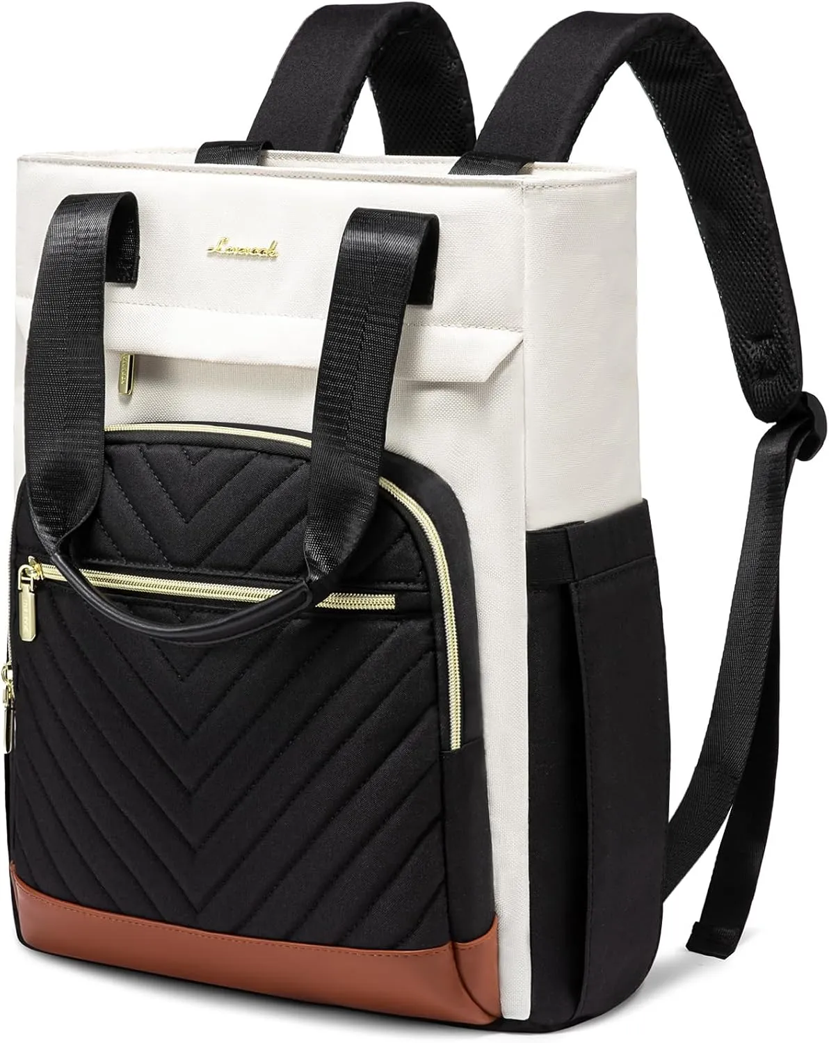 LOVEVOOK Laptop Backpack for Women, 15.6 Inch Work Laptop Bag Teacher Nurse Backpack, Wide Open Travel Tote Backpack Purse Business Computer Daypack