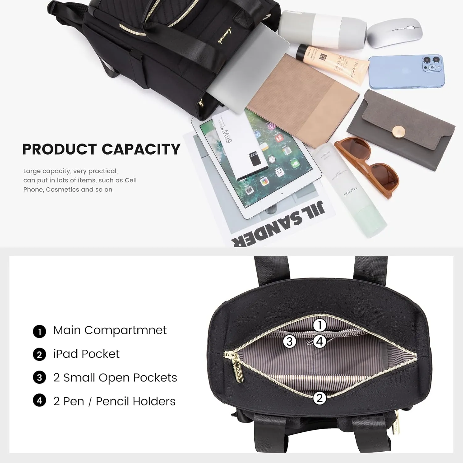 LOVEVOOK Mini Backpack Purse for Women,Waterproof Small Backpack for Women,Cute Backpack Womens Purses for Daily Work Travel,Convertible