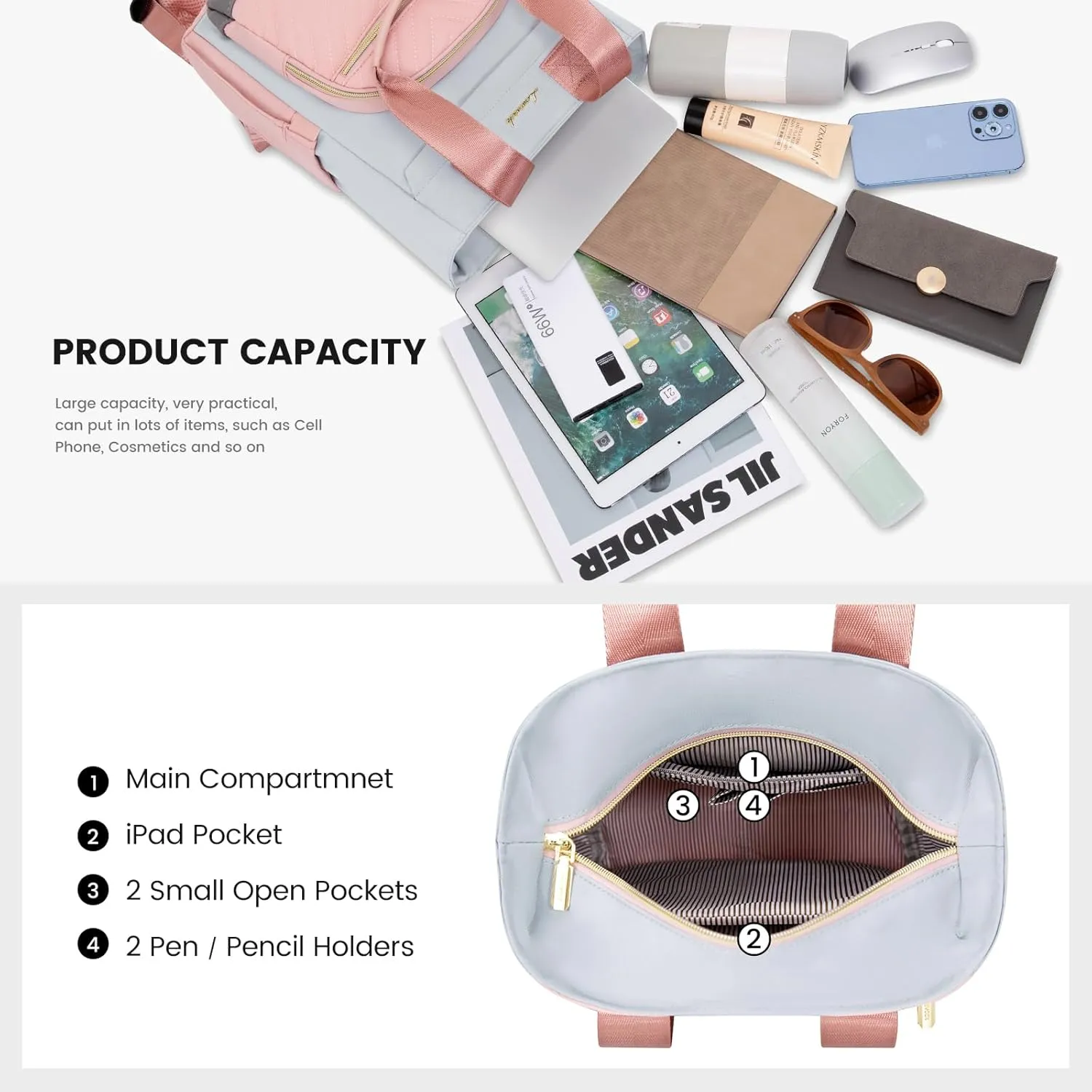 LOVEVOOK Mini Backpack Purse for Women,Waterproof Small Backpack for Women,Cute Backpack Womens Purses for Daily Work Travel,Convertible