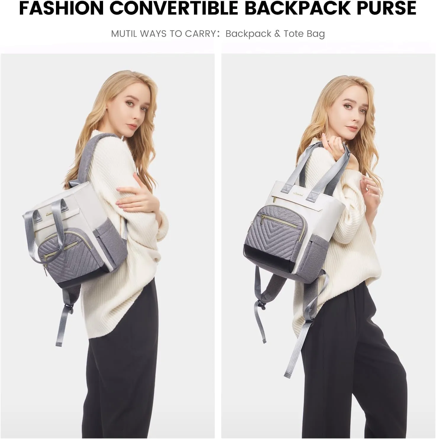LOVEVOOK Mini Backpack Purse for Women,Waterproof Small Backpack for Women,Cute Backpack Womens Purses for Daily Work Travel,Convertible