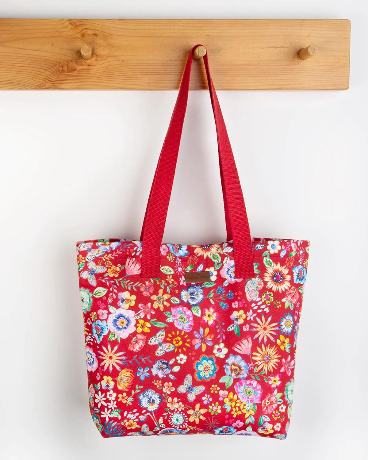 Maison d' Hermine Canvas Tote Bag 100% Cotton Canvas Reusable Shoulder Grocery Bag for Shopping Perfect for Men Women