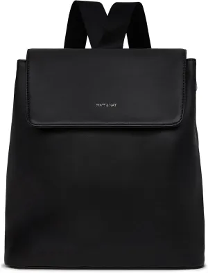 Matt & Nat Vegan Handbags, Annex Backpack, Blacks (Black) - Designer Purses & Bags, Men & Women, Cruelty-Free, Animal-Free