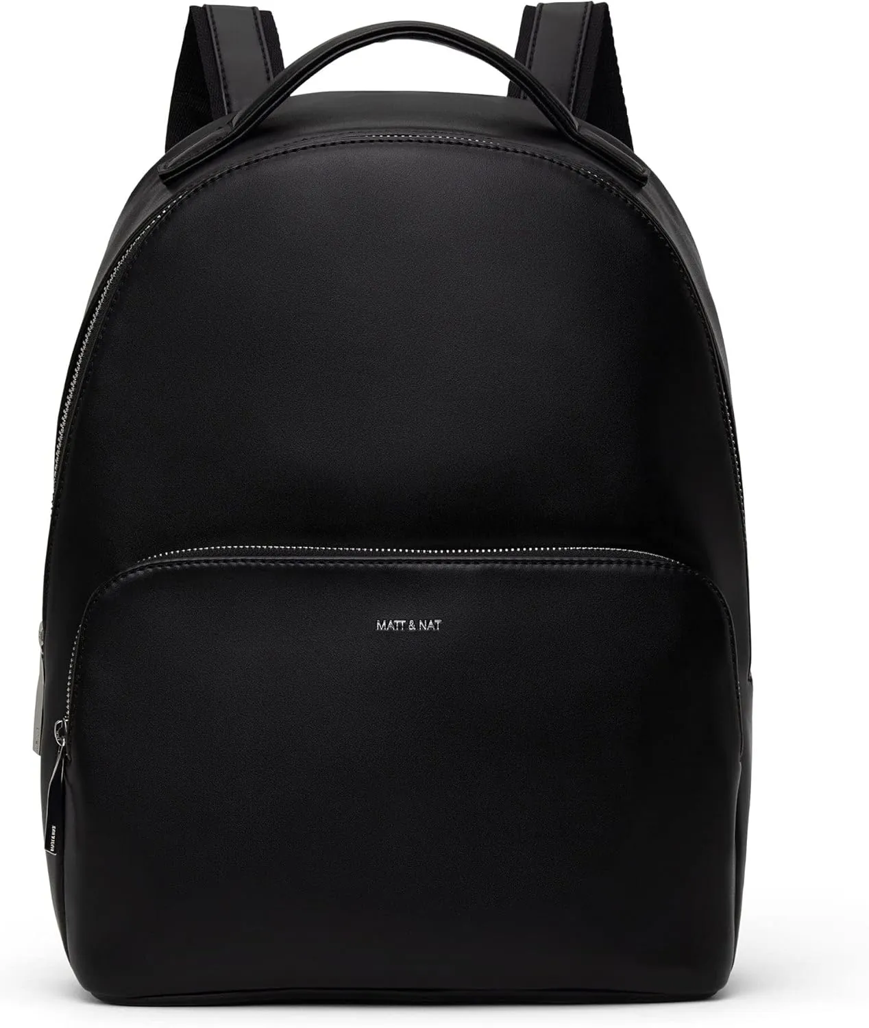 Matt & Nat Vegan Handbags, Caro Backpack, Black (Black) - Designer Purses & Bags, For Men & Women, Cruelty-Free, Animal-Free