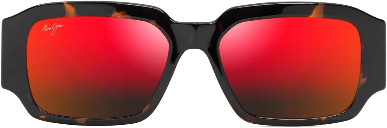 Maui Jim Kupale Rectangular Sunglasses