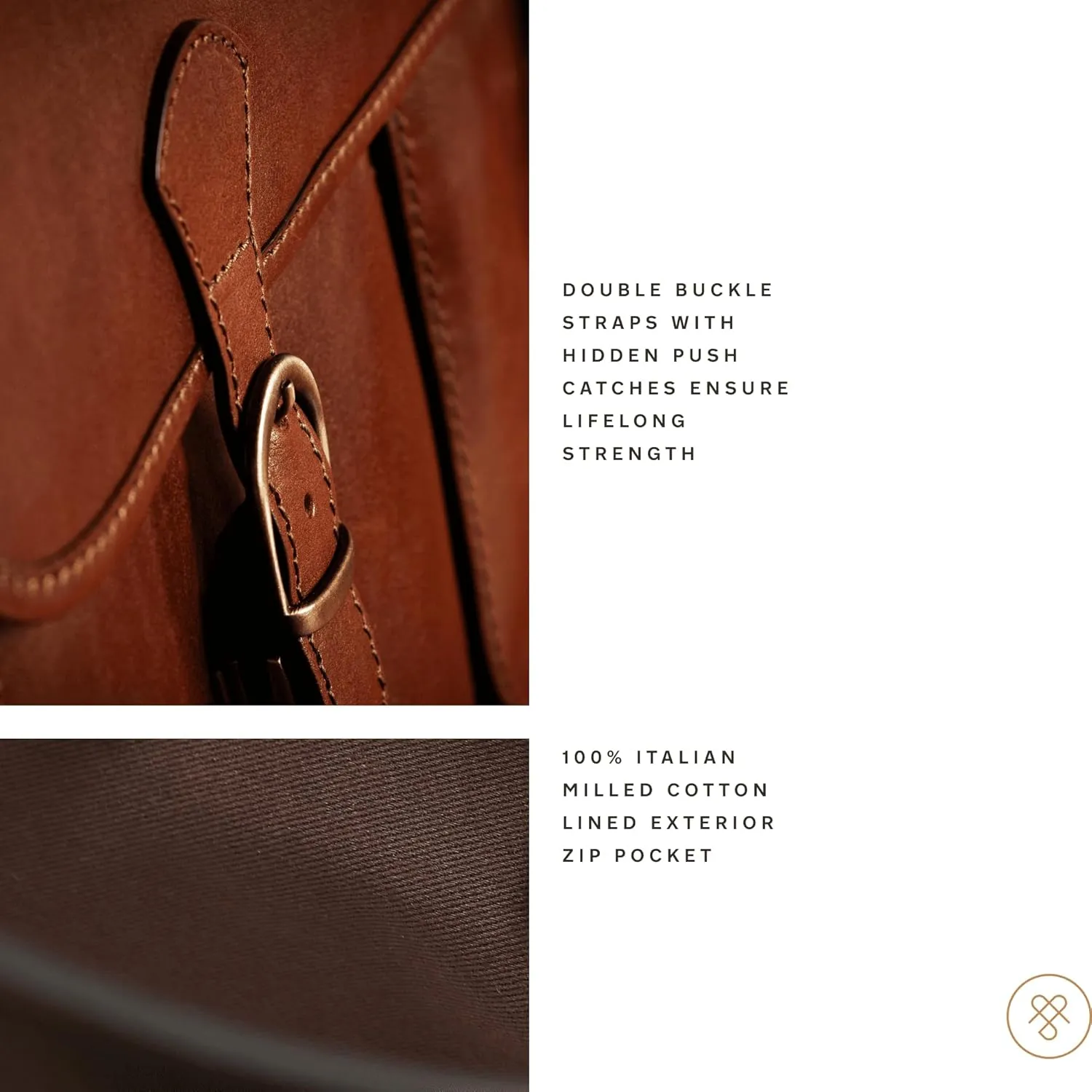 Maxwell Scott - Mens Leather 17" Laptop Briefcase Satchel with Padded Strap - Made from Full Grain Hides - The Loreto Large