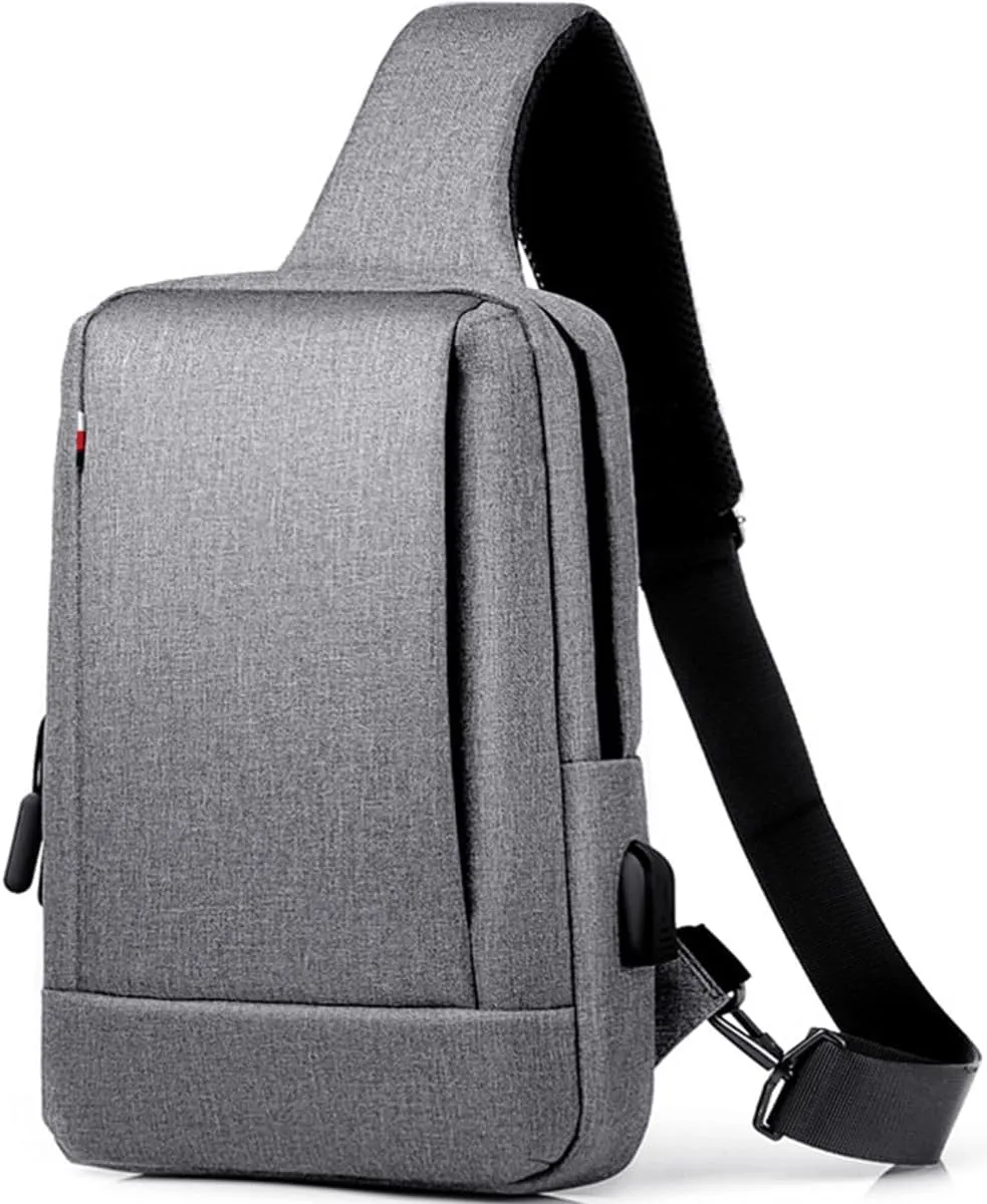 Messenger Bag Sling Bag Crossbody Shoulder Bag for Men Women Travel Daily Work Satchel Bag Waterproof Crossbody Bag