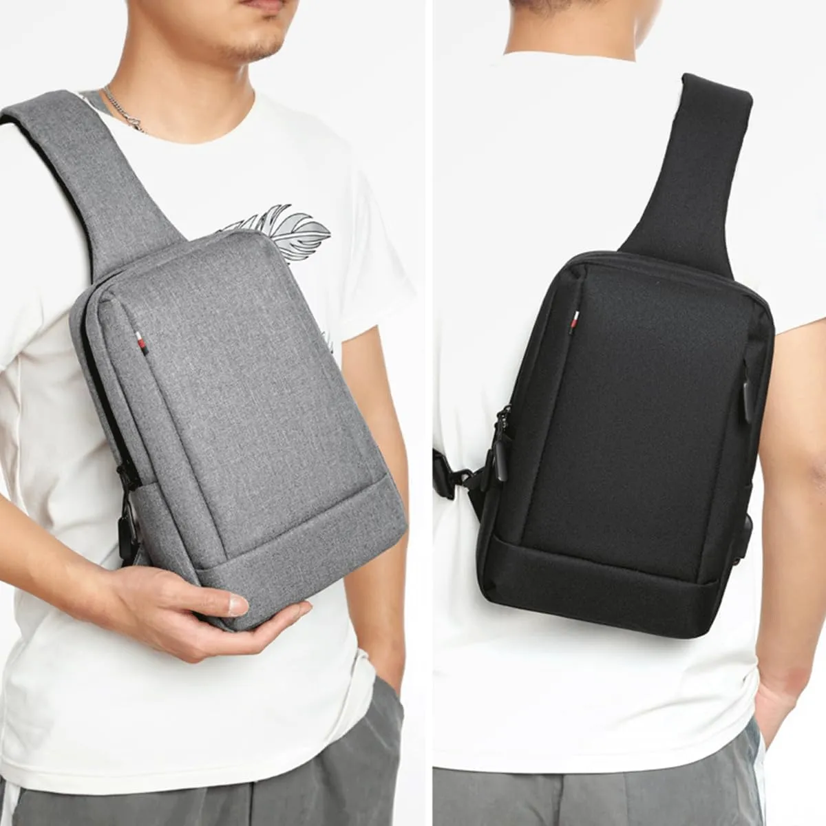 Messenger Bag Sling Bag Crossbody Shoulder Bag for Men Women Travel Daily Work Satchel Bag Waterproof Crossbody Bag