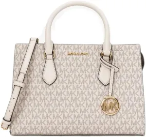 Michael Kors handbag for women Sheila satchel medium (Cream)