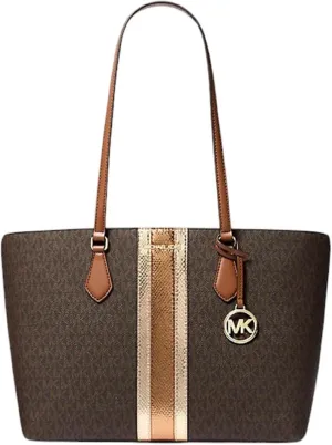 Michael Kors Sheila Large Signature Shoulder Tote Bag