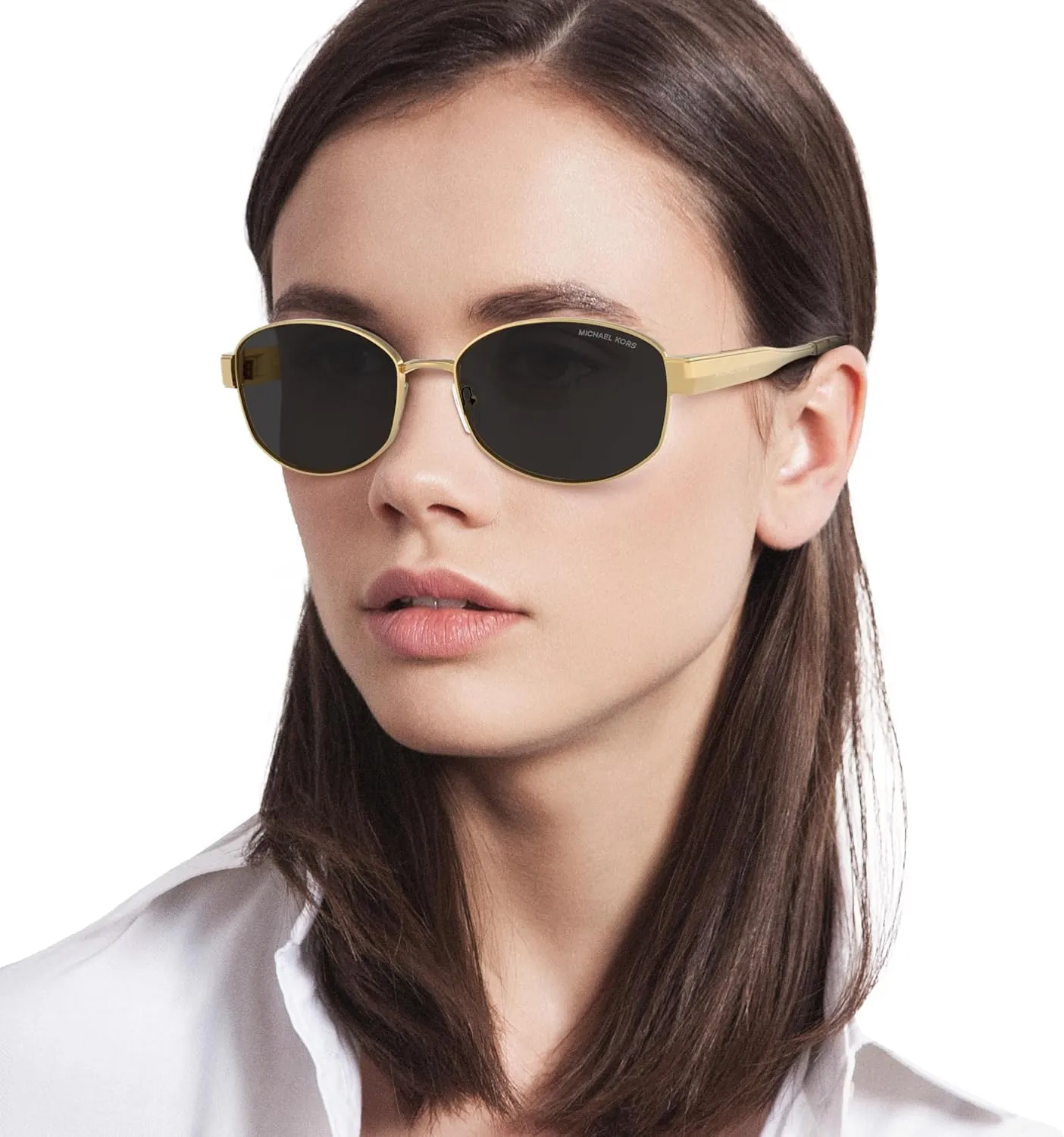 Michael Kors Women's Mk1161 Monte Carlo Oval Sunglasses