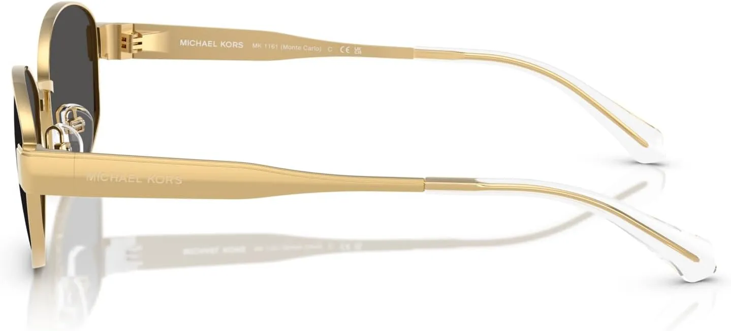 Michael Kors Women's Mk1161 Monte Carlo Oval Sunglasses