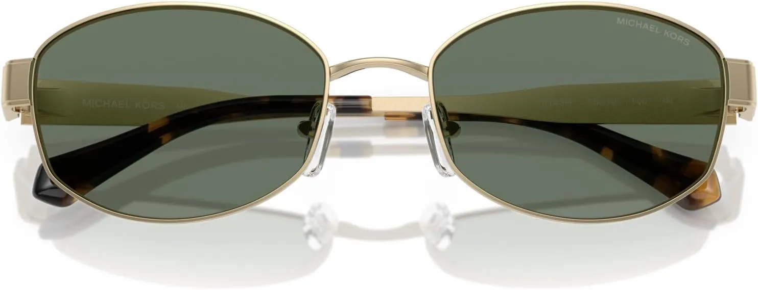 Michael Kors Women's Mk1161 Monte Carlo Oval Sunglasses