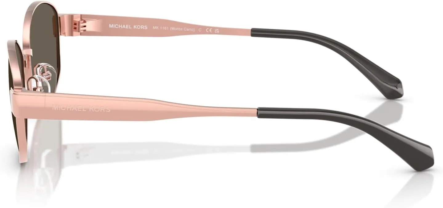 Michael Kors Women's Mk1161 Monte Carlo Oval Sunglasses