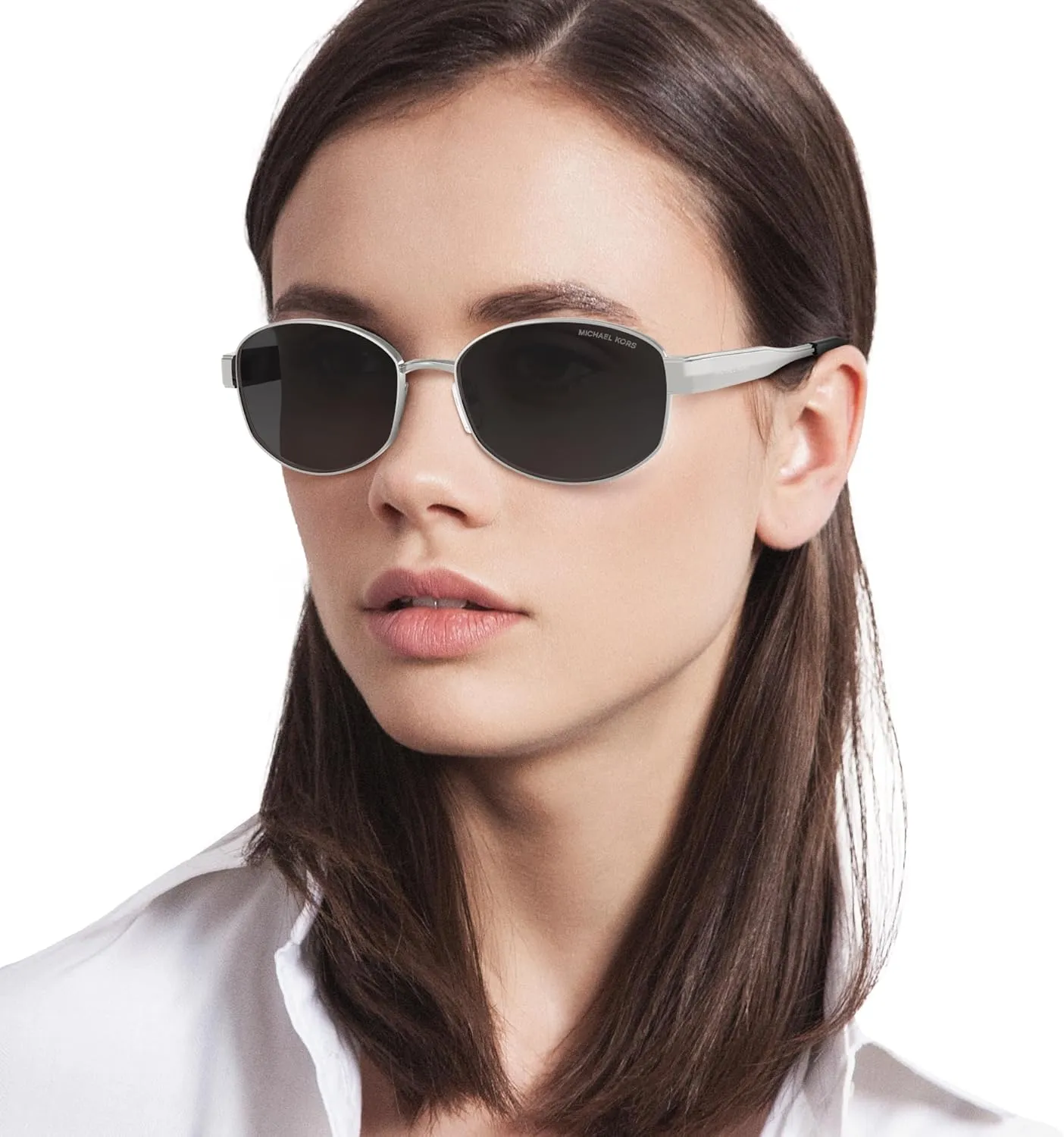 Michael Kors Women's Mk1161 Monte Carlo Oval Sunglasses