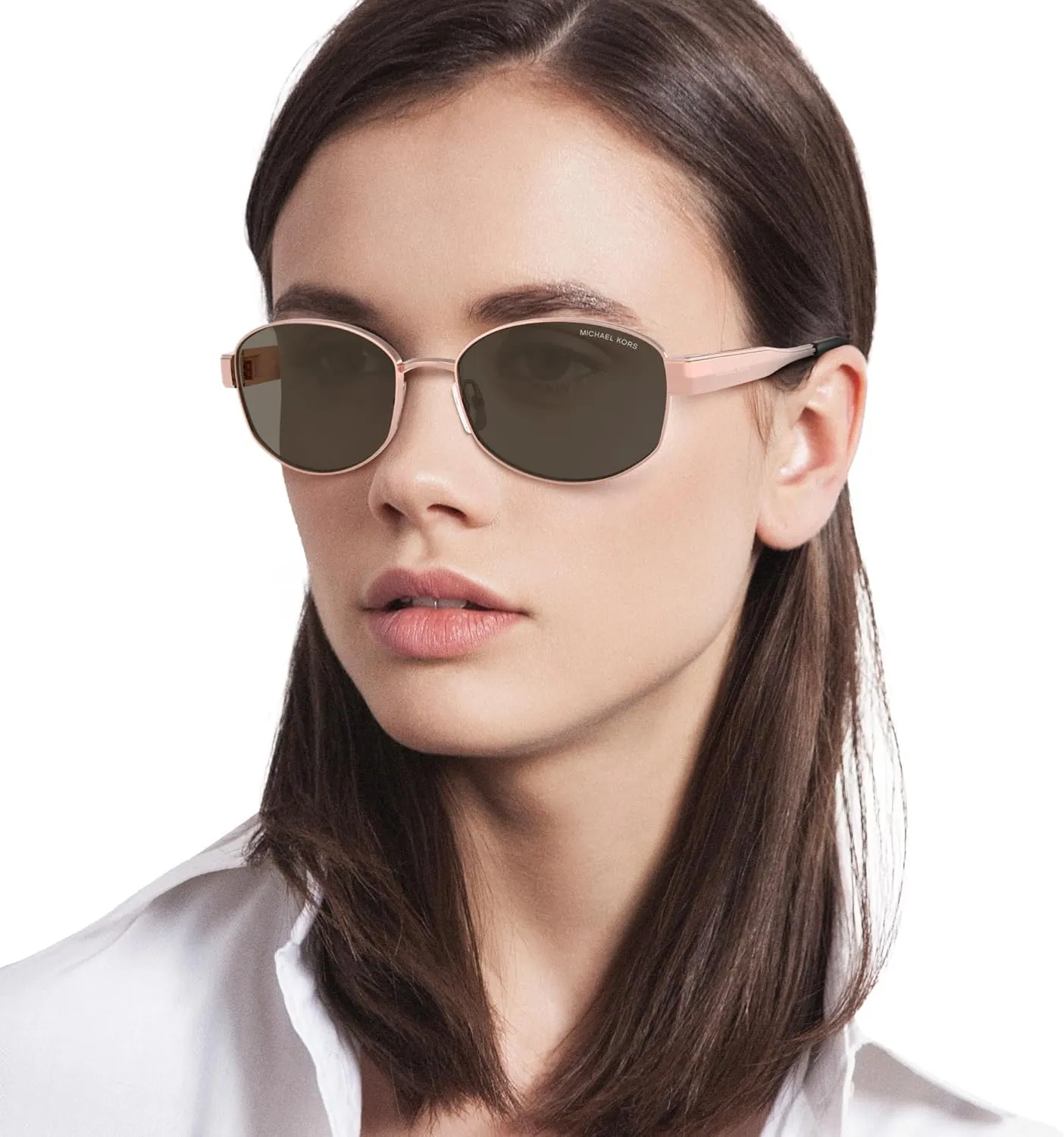 Michael Kors Women's Mk1161 Monte Carlo Oval Sunglasses