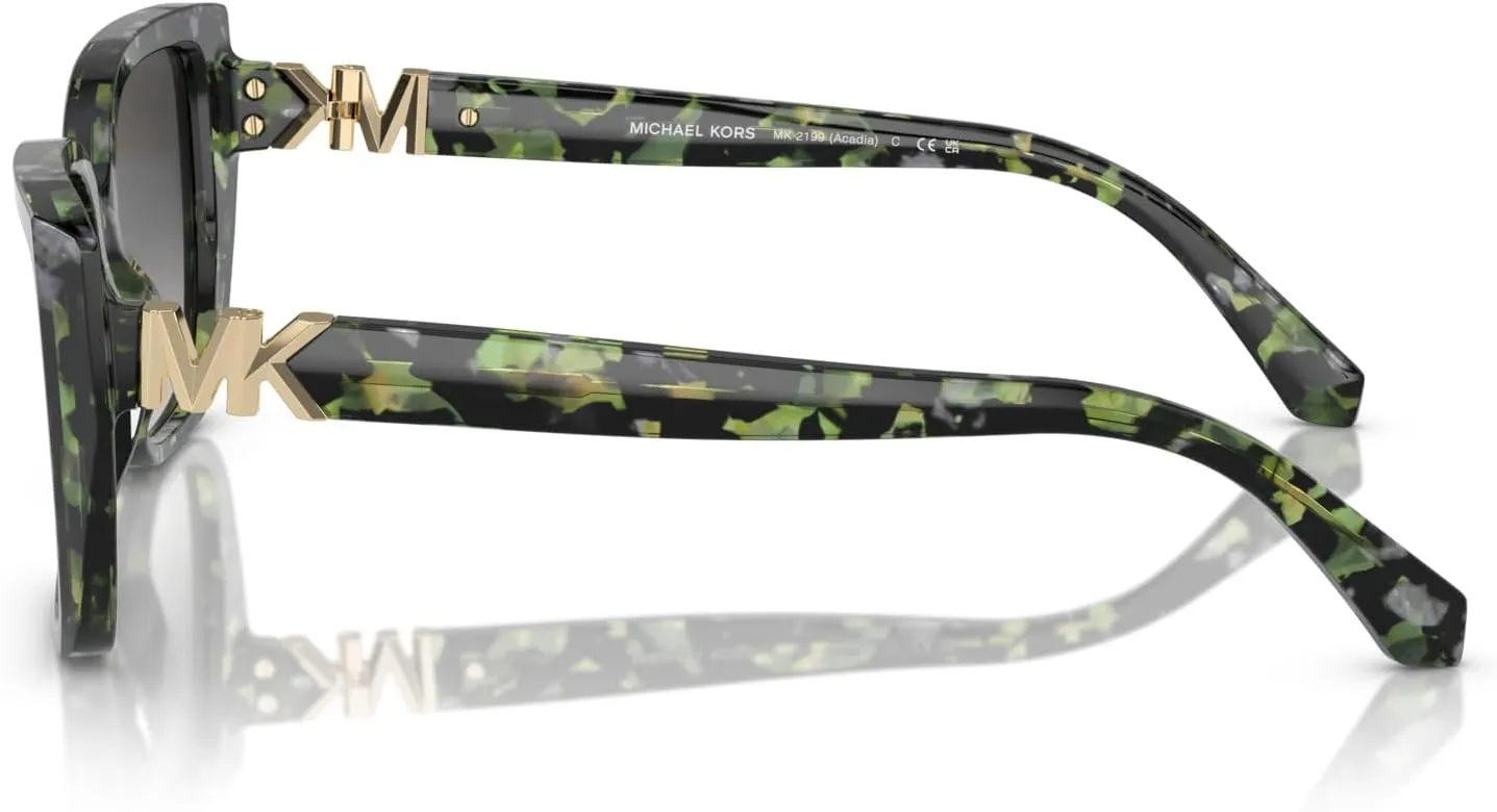 Michael Kors Women's Mk2199 Acadia Rectangular Sunglasses