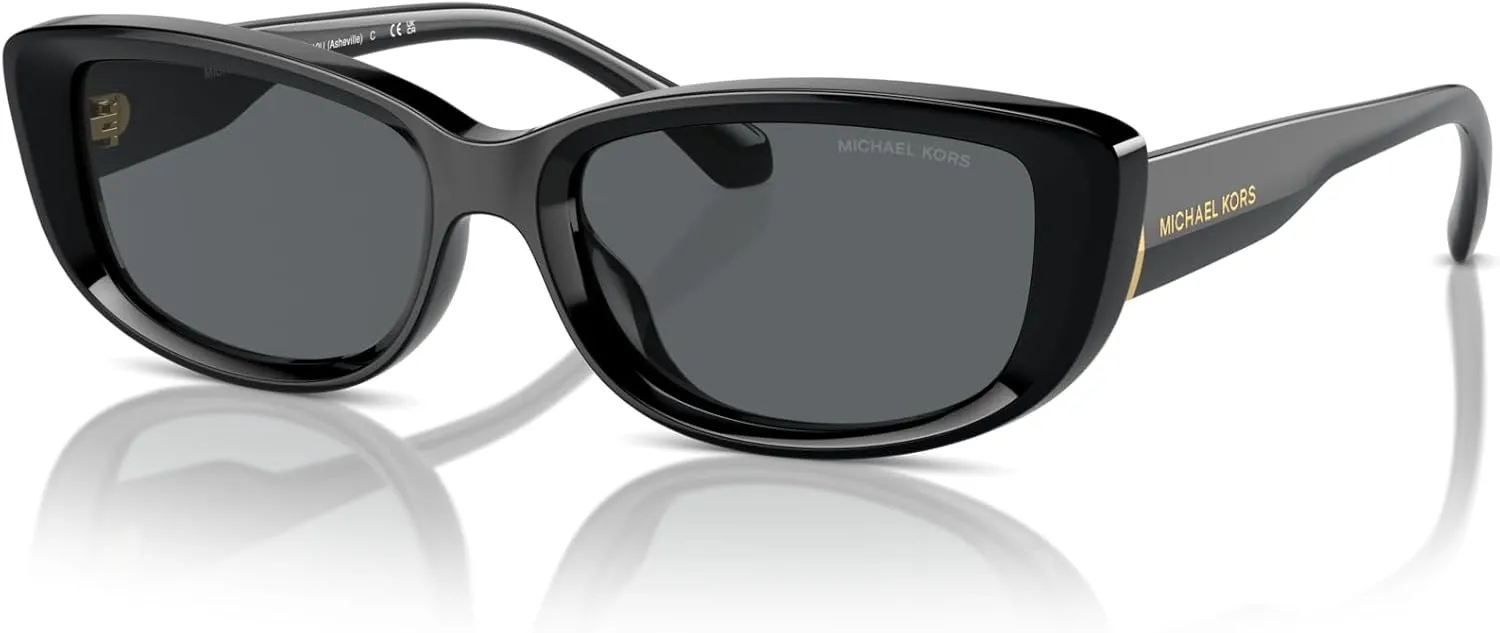 Michael Kors Women's Mk2210u Asheville Universal Fit Rectangular Sunglasses