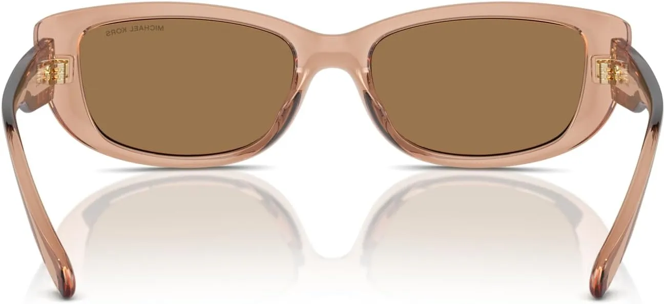 Michael Kors Women's Mk2210u Asheville Universal Fit Rectangular Sunglasses