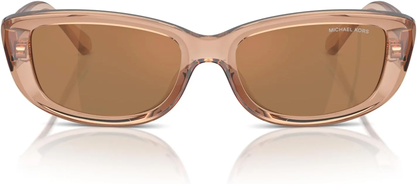 Michael Kors Women's Mk2210u Asheville Universal Fit Rectangular Sunglasses