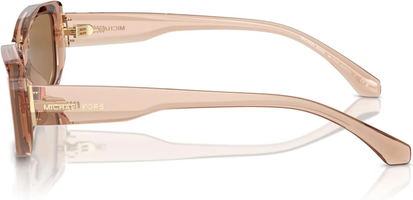 Michael Kors Women's Mk2210u Asheville Universal Fit Rectangular Sunglasses