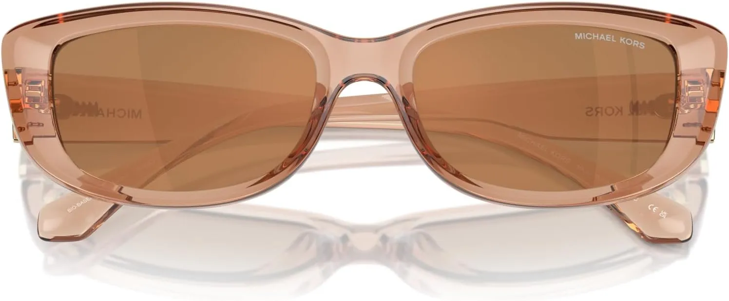 Michael Kors Women's Mk2210u Asheville Universal Fit Rectangular Sunglasses