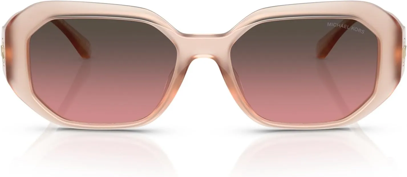 Michael Kors Women's Mk2240u Siesta Key Universal Fit Rectangular Sunglasses