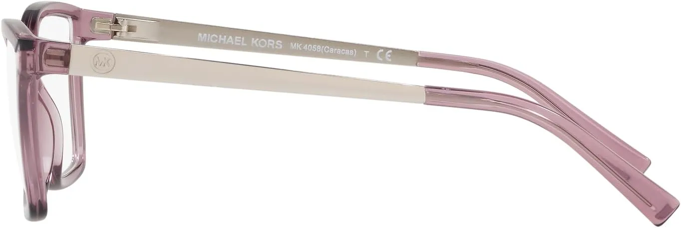 Michael Kors Women's Mk4058 Caracas Rectangular Prescription Eyewear Frames
