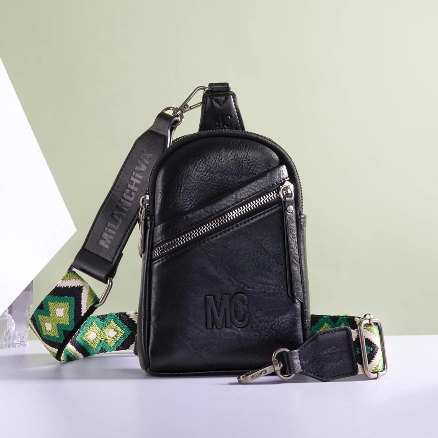 Milan Chiva Small Crossbody Bags for Women Chic Mini Sling Bag Purse and Waist Packs for Girls