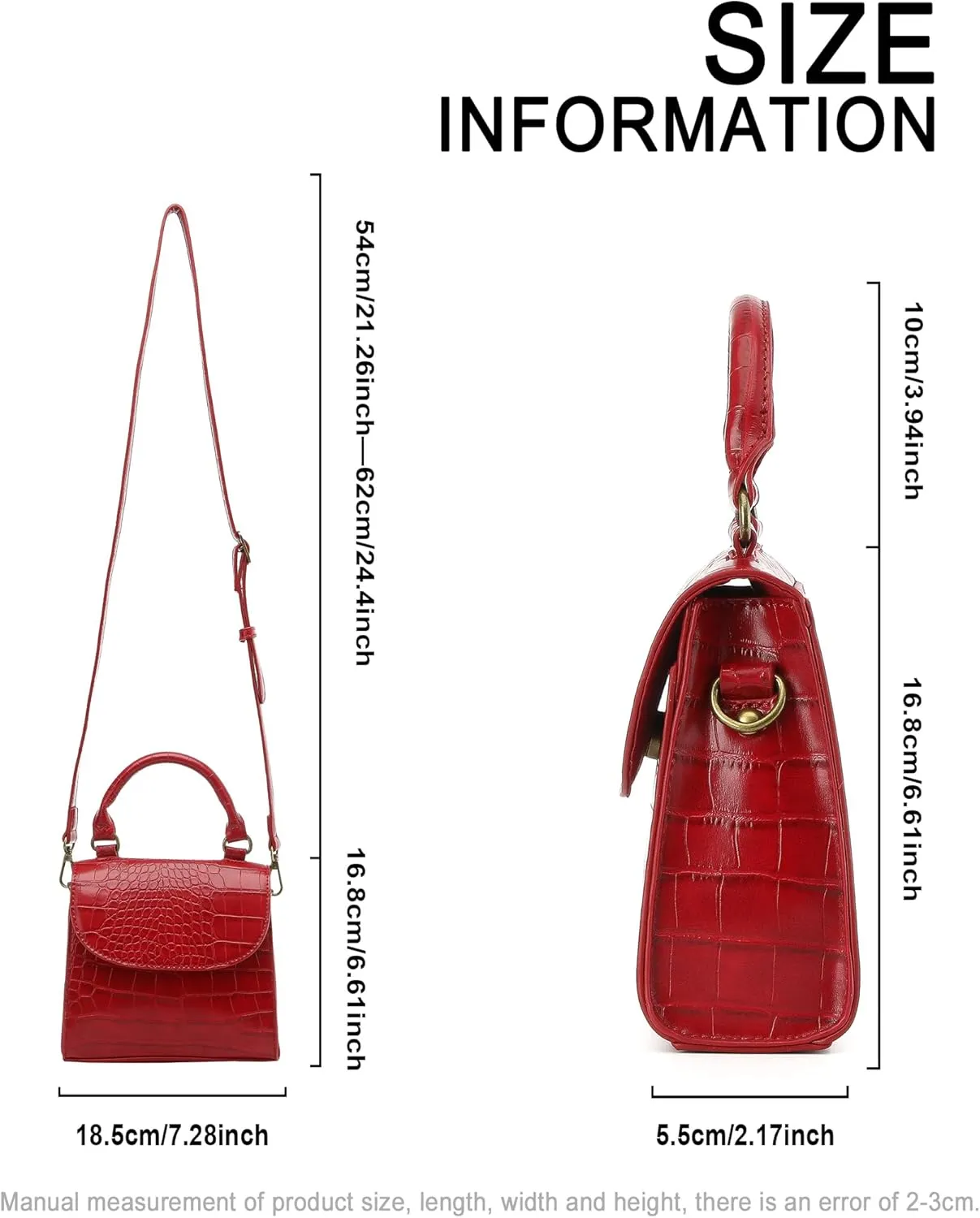Mini Top Handle Bag for Women Faux Leather Small Crossbody Purse Girls Tote Handbags