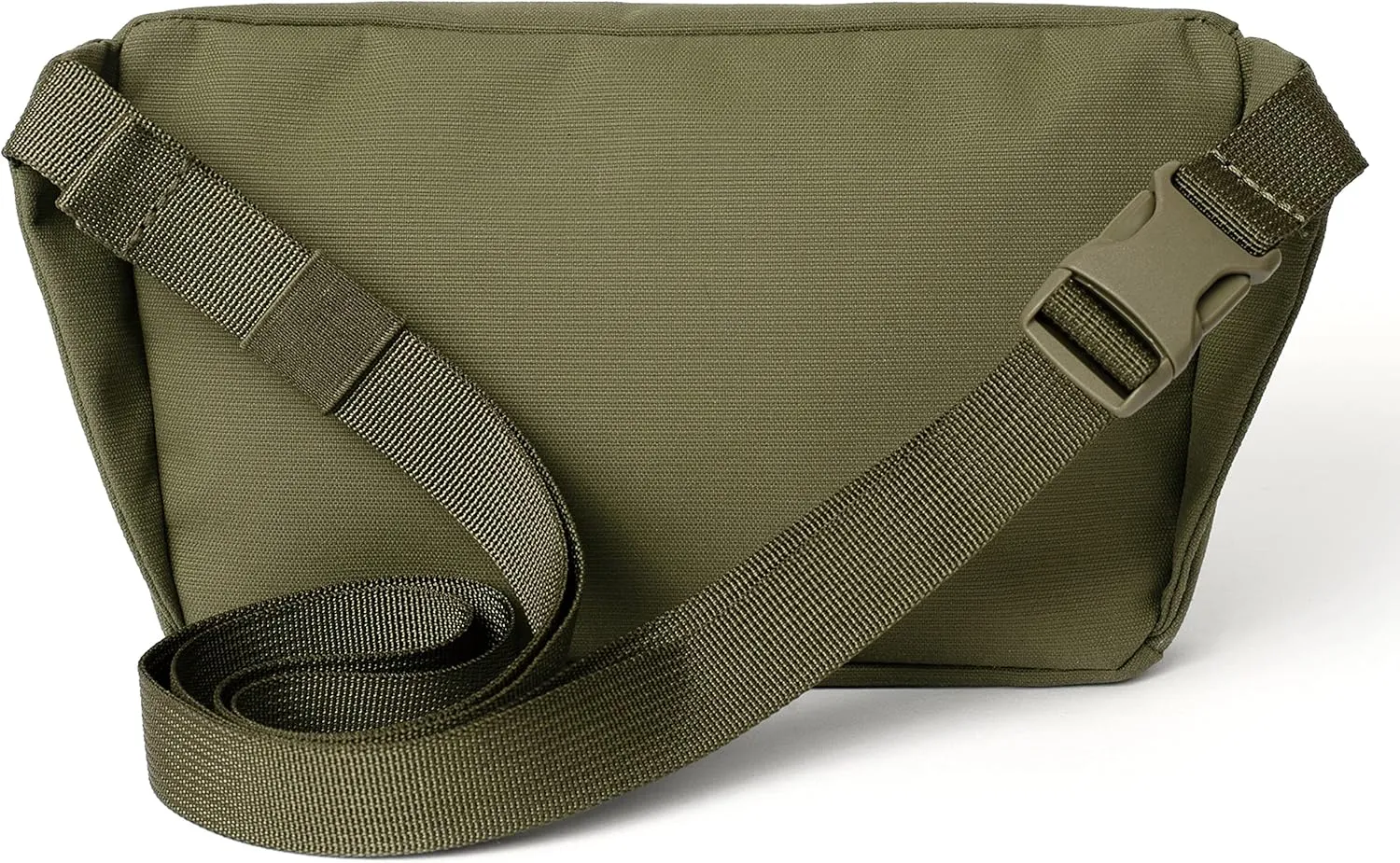 Moment Fanny Sling 1L – Classic Water-Resistant Travel Sling, Crossbody Bag for Essentials, Phone, Wallet & Everyday Carry (Olive)