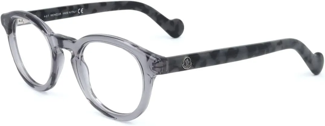 Moncler Oval Eyeglasses ML5002 020 Transparent/Gray Havana 46mm 5002