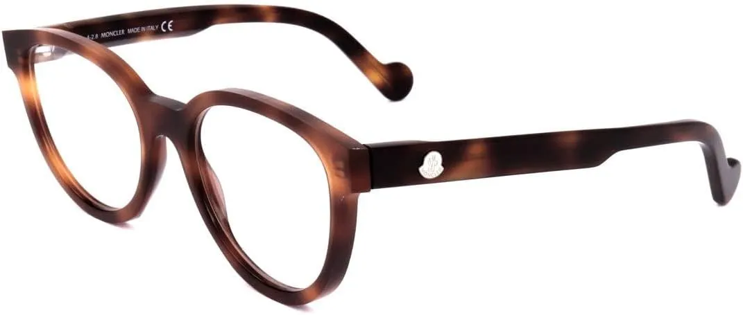 Moncler Oval Eyeglasses ML5041 052 Havana 50mm 5041