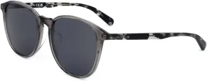 Moncler Sunglasses ML 0189 -F Luminaire Asian fit 01A Shiny Black/Smoke Lenses