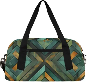 Monochrome Squares Gym Bag Block Squares Gym Bag Wet/Dry Bag With Extra Drawstring Backpack For Travelling To The Gym