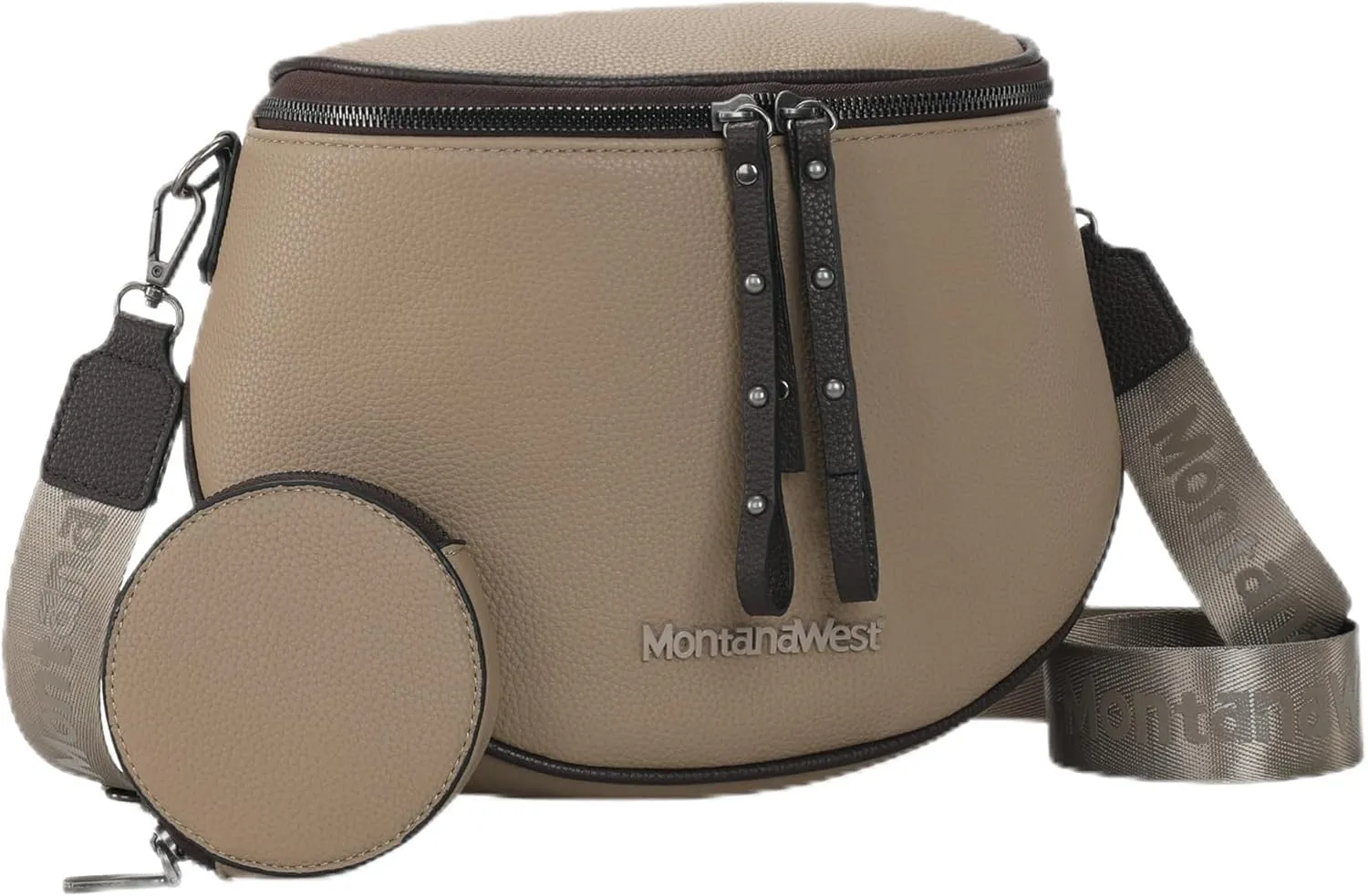Montana West Crossbody Bags for Women Bum Bag Sling Purse with Adjustable Strap