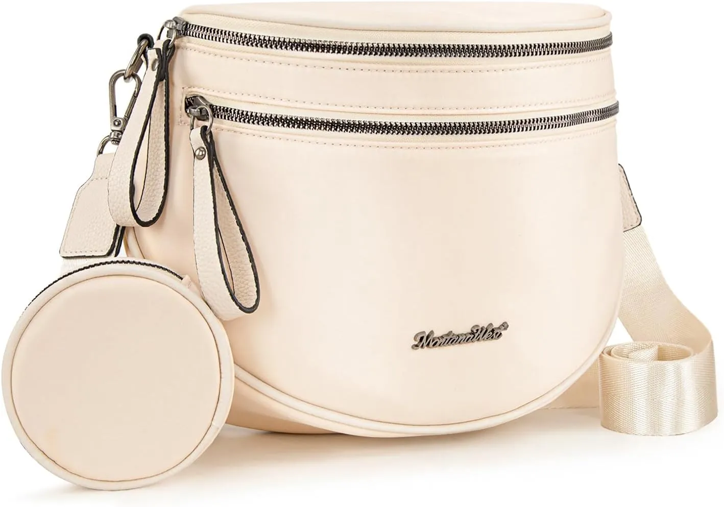 Montana West Crossbody Bags for Women Bum Bag Sling Purse with Adjustable Strap