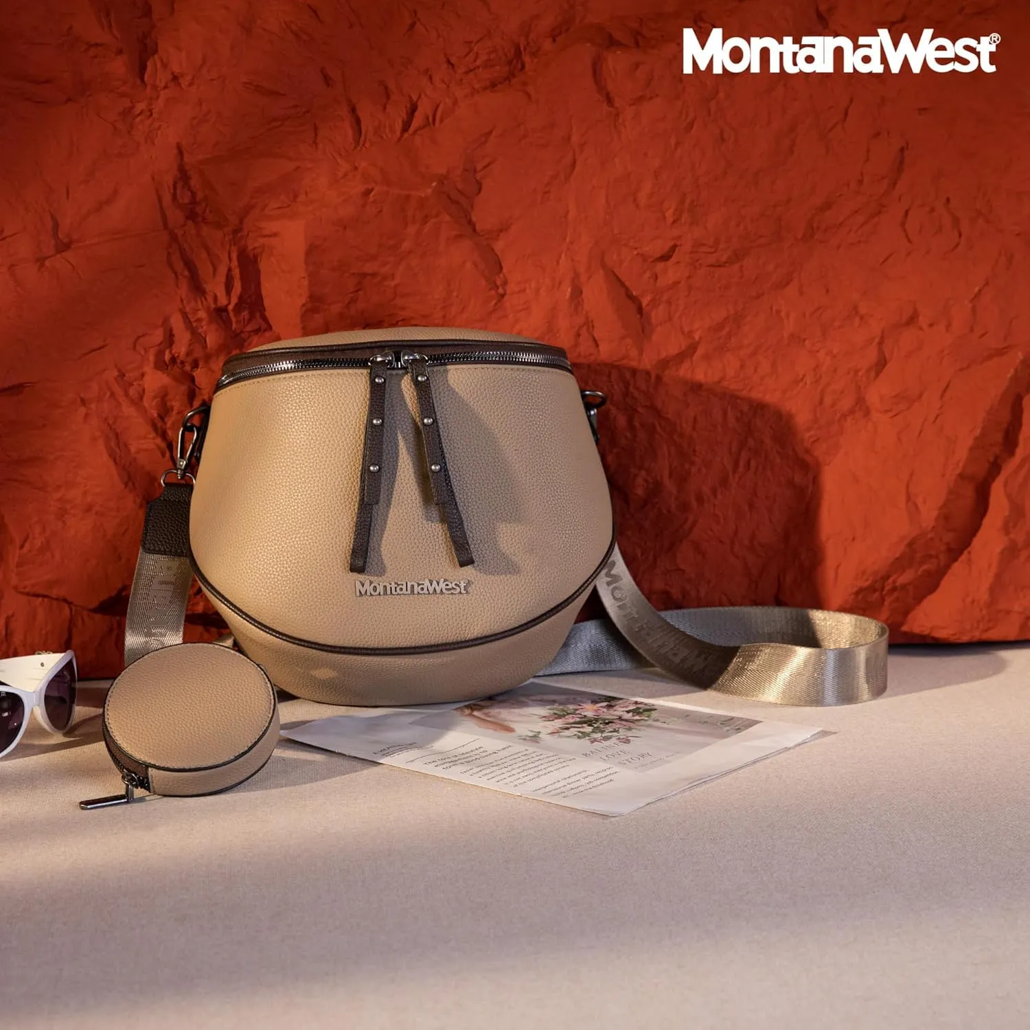 Montana West Crossbody Bags for Women Bum Bag Sling Purse with Adjustable Strap