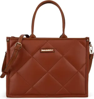 Montana West Large Puffy Tote Bag for Women Quilted Handbag Ladies Satchel