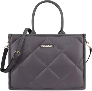 Montana West Large Puffy Tote Bag for Women Quilted Handbag Ladies Satchel