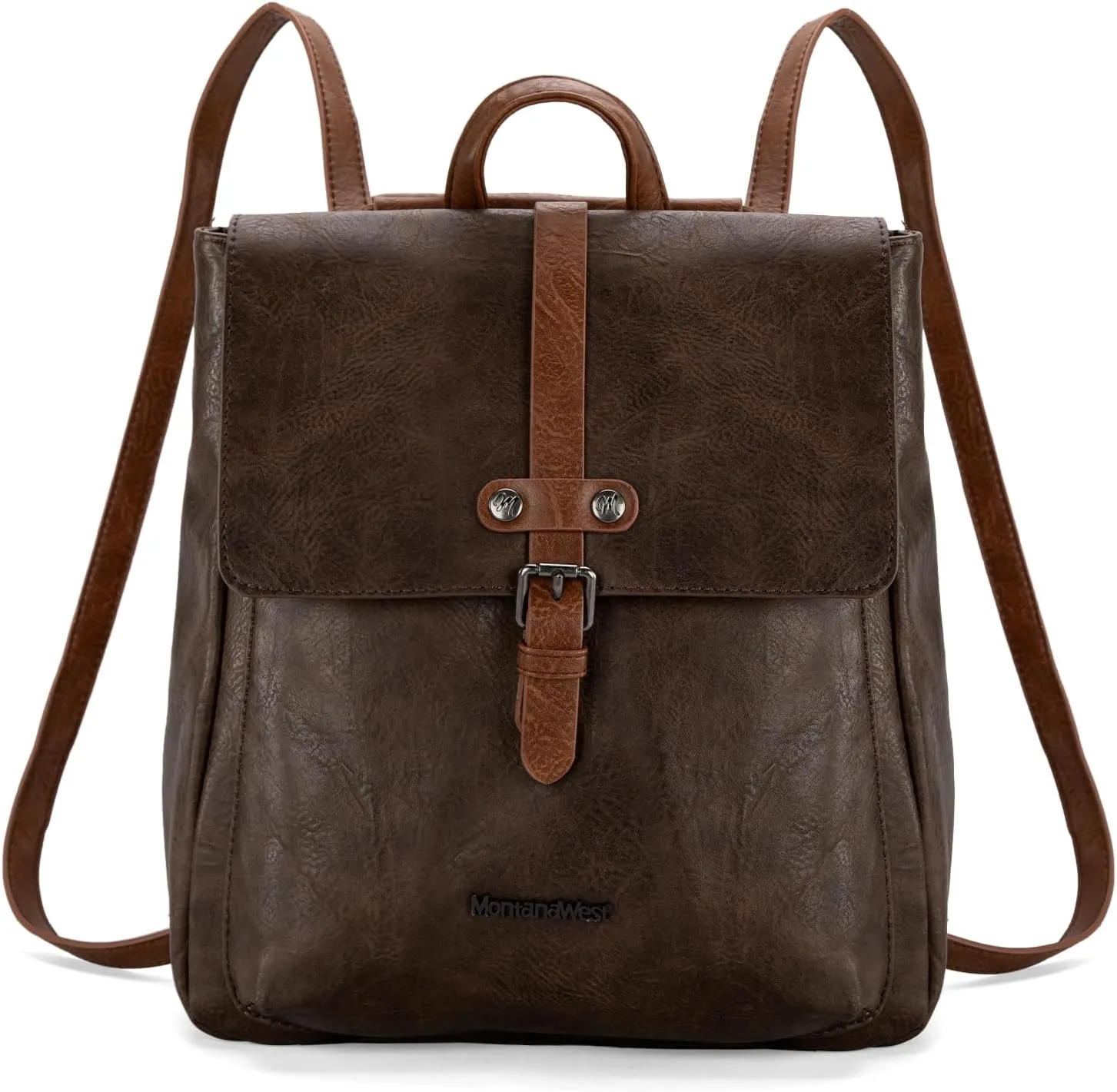 Montana West Medium Backpack Purse for Women Casual Convertible Crossbody Backpack for Travel Work