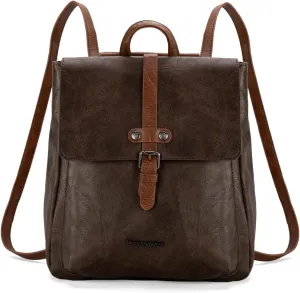Montana West Medium Backpack Purse for Women Casual Convertible Crossbody Backpack for Travel Work