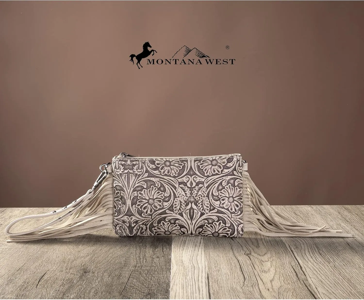 Montana West Western Purse for Women Crossbody Bag Wristlet Clutch Purse